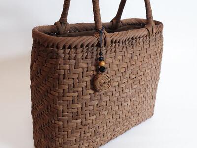 純国産 山葡萄かご　商品番号No.5 | 天然素材 かご バッグ