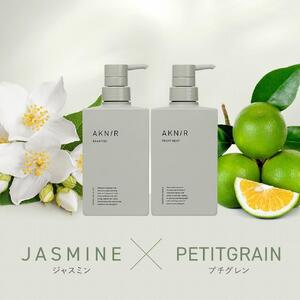 AKNIR（アクニー）薬用ヘアシャンプー＆ヘアトリートメントセット（各300ml）｜ ブランド ヘアケア シャンプー トリートメント リンス コンディショナー  長野 信州