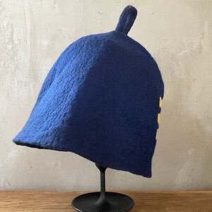 ハンドメイドのメッセージサウナハット | 手作り 帽子 トートバック付き