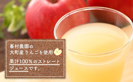 りんご ジュース 3本 × 各1000ml 大町産 箱入り 長野 信州