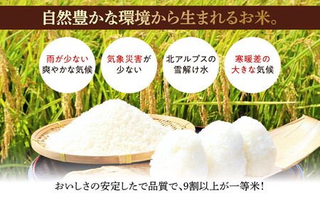 【新米】★数量限定★　令和７年産　風さやか　5kg | ブランド 米  長野 信州 大町