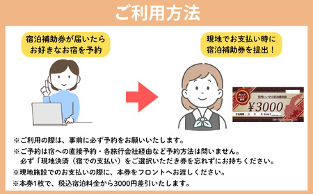 信州いいやま 宿泊補助券 18,000円分 （T-3）