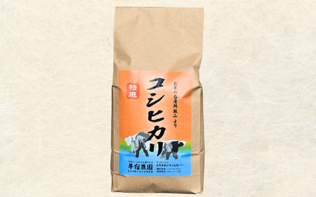 【先行予約】[令和７年産新米] 牛宿農園 信州飯山産・コシヒカリ 精米 30㎏ (7-29)