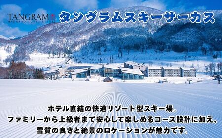 斑尾全山共通券（マウンテンパス）１日リフト券引換券 １枚 《 斑尾高原スキー場 ＆ タングラムスキーサーカス 》(T-19) 雪遊び スノーリゾート スキー スノーボード パウダースノー