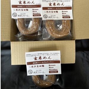 信州茅野 米沢吉田麺　玄米めん100g×10個【1498257】