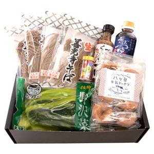 渡辺製麺 善光寺生そば信州詰合せギフト 生蕎麦とつゆ 名産品詰合せ【冷蔵】信州八ヶ岳よりお届け_菓子・スイーツ 洋菓子    麺 そば  ソバ 蕎麦  惣菜・加工品  漬物   調味料   _【配送不可地域：離島・北海道・沖縄県・九州】【1526206】