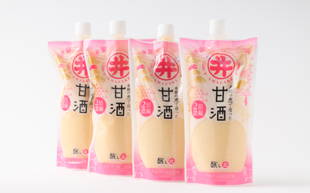 信州の味噌屋がつくった米麹甘酒(2倍濃縮) 500g×4本_酒・アルコール 甘酒  _【1576476】