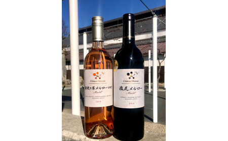 シャトー・メルシャン塩尻メルローと桔梗ケ原ロゼのセット