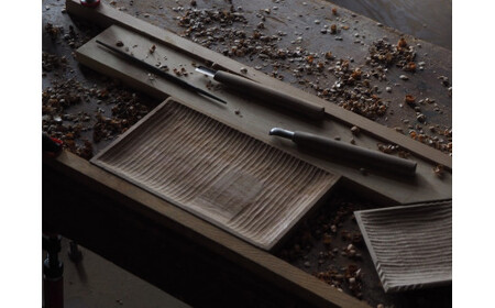 長野県産山桜の長角皿≪発送時期：受注後、約4ヶ月ほどで出荷予定≫ 