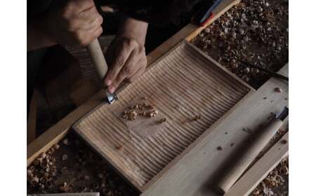 長野県産山桜の長角皿≪発送時期：受注後、約4ヶ月ほどで出荷予定≫ 