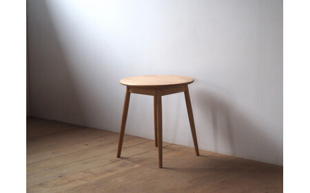 国産山桜のサイドテーブル≪出荷時期：受注後、約4ヶ月で出荷予定≫ | 家具 かぐ サイドテーブル 円形 サイド テーブル 長野県 塩尻市