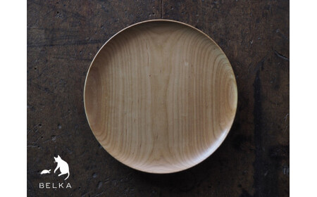 長野県産山桜の9寸皿≪出荷時期：受注後、約4ヶ月程で出荷予定≫ 