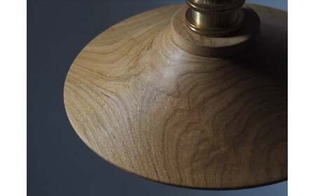 国産山桜ペンダントライト Sサイズ コードリール無しタイプ ≪出荷時期：受注後、約4ヶ月ほどで出荷予定≫ | ライト ペンダントライト 国産 山桜 木製 長野県 塩尻市