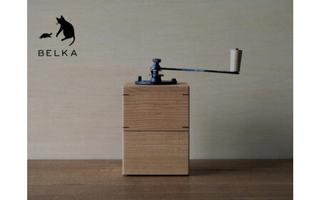 国産山桜のコーヒーミル 手打ちアイアンハンドル≪出荷時期：受注後5ケ月ほどで出荷予定≫ 