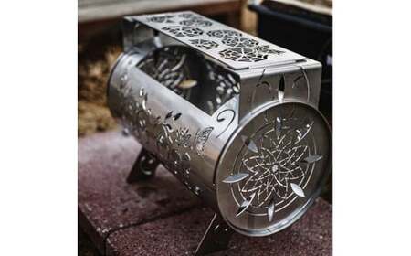 ステンレス製 焚き火台 横型 | 焚火 焚火台 焚き火 焚き火台 ステンレス キャンプ ソロキャンプ ソロキャン アウトドア レーザー加工 職人製 塩尻市 長野県