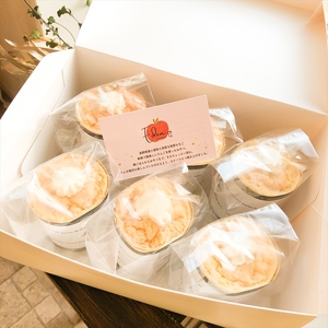 一番人気『高原たまごのシフォンケーキ（プレーン）』6個入り ＜北海道・沖縄・離島配送不可＞ | シフォン