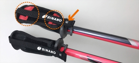 SINANO『レビータＬａ くっしょん （レッド）』＜沖縄県・離島は配送不可＞   シナノ ステッキ ポール 歩行 ウォーキング サポート 運動 転倒防止 父の日 母の日 敬老 健康 衝撃吸収 ギフト プレゼント 贈り物