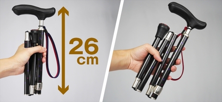 SINANO『ネオクラシカル折畳（ネイビー）』 ＜沖縄県・離島は配送不可＞  シナノ 折り畳み ステッキ ポール 歩行 ウォーキング サポート 高齢者 転倒防止 父の日 母の日 敬老 健康 ギフト プレゼント 贈り物