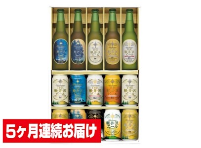 【5ヶ月定期便】THE軽井沢ビールセット〈G-PH〉