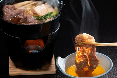 春日温泉もちづき荘 ご宿泊券1泊2食 「蓼科牛すき焼きプラン」地酒1合付 【2名様用】【春日温泉 もちづき荘 自慢の源泉かけ流し 滝風呂 岩風呂 地元の食材を使用した夕食 夕食時のドリンクサービス(地酒も可) 長野県 佐久市 】