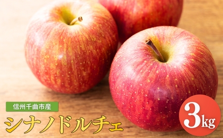 【2026年先行予約】りんご シナノドルチェ 6~11玉 約3kg|シナノドルチェ