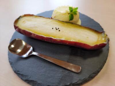 冷凍 焼き芋 紅はるか Lサイズ 1/4カット|焼き芋