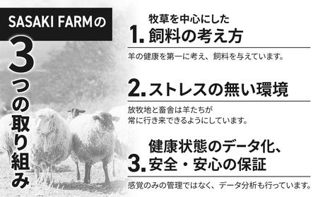 【SASAKI FARM】羊（マトン）切り落とし 約500g