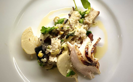 とうみ食堂オフィシャルシェフ 吉田友則氏 厳選「東御食材の絶品コース料理」（4名様）お食事