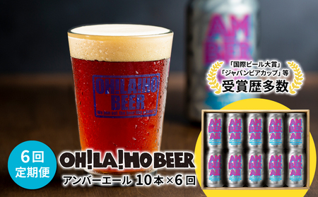 アンバーエール10本定期便（6回） クラフトビール　ビール定期便クラフトビールクラフトビールお酒定期便クラフトビールクラフトビールクラフトビールクラフトビール
