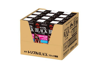 森永　トリプルBLACK　「200ml×24本」