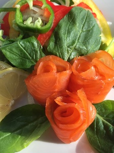 産直センター 「清流の里」信州サーモン尽くし