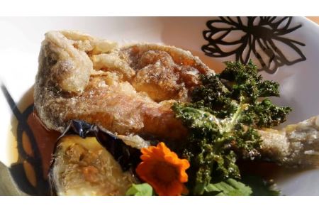 「古民家ダイニングのコース料理利用券（2名様）」