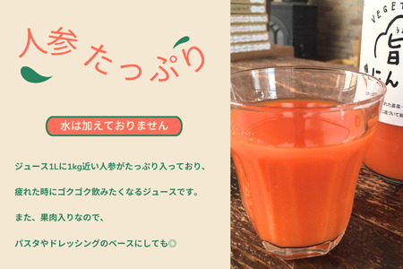 旨みにんじんジュース　1000ml瓶×12本セット［NK-110-03］