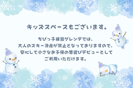 【2025-2026シーズン】八千穂高原スキー場　シーズン券　高校生・ミドル　１名様［AD-110-02］