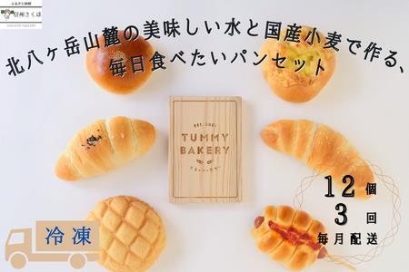 毎日食べたいパンセット　３カ月定期便〔TB-T502〕