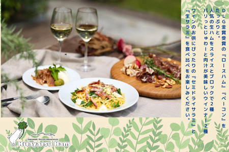 きたやつハム　10種類の旨みを楽しめるまるごときたやつハムセット［KH-103］