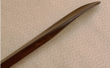 シューホーンM（ロング靴ベラ・軽井沢彫） 工芸品 木材 