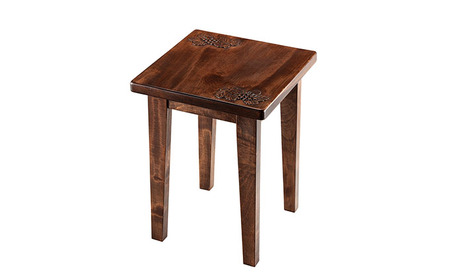 【和製ビンテージ】軽井沢彫　スツール　ちょっとした飾り台に♪ 楽天市場】軽井沢彫の通販 【和製ビンテージ】軽井沢彫 スツール