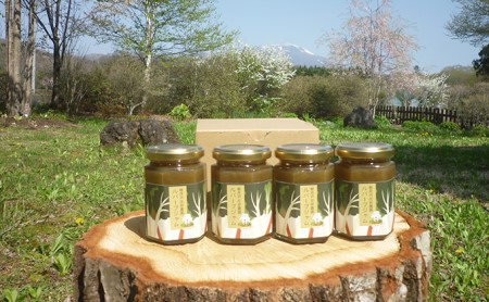 ルバーブジャム4本セット 甘酸っぱい味わい 野菜 ソース パン ヨーグルト フルーツソース お料理のソース 1個155g 4個