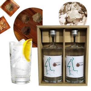 御代田町クラフトジン「MIYOTA 龍GIN」700ml×2本セット_酒・アルコール リキュール・洋酒  _【1597225】
