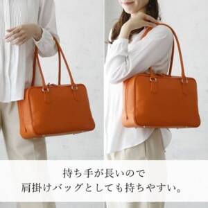 【濱野皮革工藝 HAMANO バッグ】フロット エヴィ ボストン(ブラウン)【1623489】