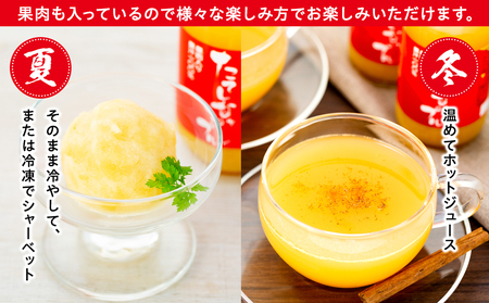 果肉入り林檎ジュース 10本セット(ふじ&千秋)