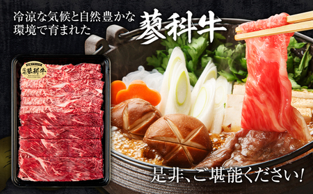 蓼科牛ウデスライス400g×1