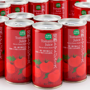 トマトセットC（トマトジュース無塩缶×30本・加塩缶×30本・トマトケチャップ×6個）保存料 無添加 国産 北海道産 ヘルシーDo認定 ESSEふるさとグランプリ銀賞 n-0060