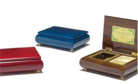 009-011 <30弁オルゴール> ミーティス (箱材:メープル、色:ワイン)