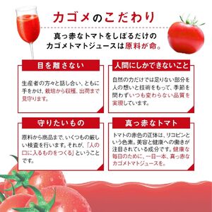 【定期便 2ヶ月】カゴメトマトジュース 食塩無添加 100ml 30本 【 トマトジュース 】
