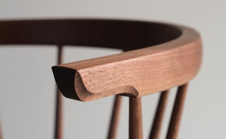 木工yamagen Crescent chair［walnut］ | 長野県富士見町 | ふるさと