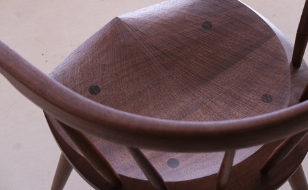 木工yamagen Crescent chair［walnut］ | 長野県富士見町 | ふるさと