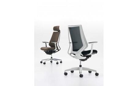 Mdh1_コクヨチェアー　デュオラ2(ブラック・本体黒)／可動肘・ヘッドレスト／カーペット用（Wキャスター）　／在宅ワーク・テレワークにお勧めの椅子