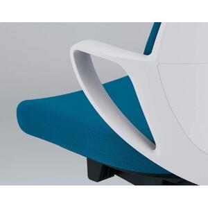 Mpb2_コクヨチェアー　ピコラ(ソフトグレー・本体黒)／ハイバックタイプ／カーペット用（Wキャスター）　／在宅ワーク・テレワークにお勧めの椅子